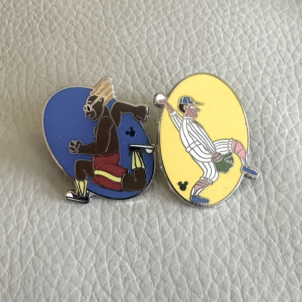 Official Disney Sports Hidden Mickey Trading Pins